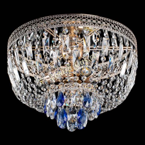 Люстра Венеция Астра №3 синяя в Химках Гусь Хрустальный