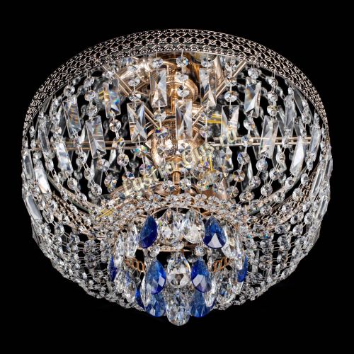 Люстра Венеция Астра №3 синяя в Химках Гусь Хрустальный