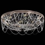 Люстра Венеция Ажур черная в Химках