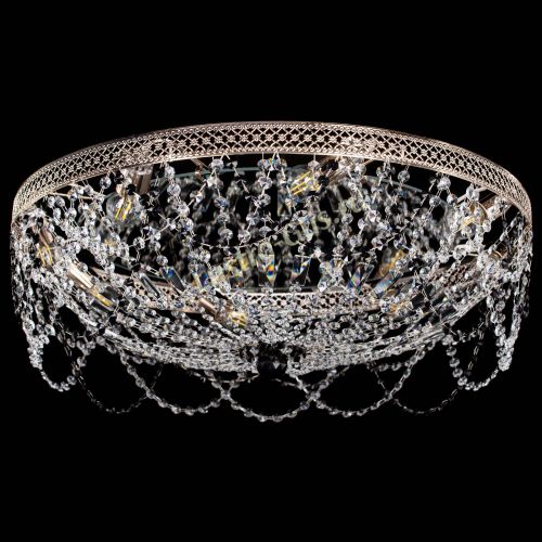 Люстра Венеция Ажур черная в Химках Гусь Хрустальный