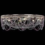 Люстра Венеция Ажур розовая в Химках