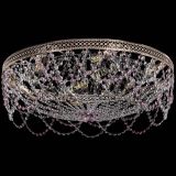 Люстра Венеция Ажур розовая в Химках