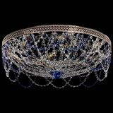 Люстра Венеция Ажур синяя в Химках