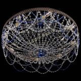 Люстра Венеция Ажур синяя в Химках