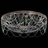 Люстра Венеция Ажур зеленая в Химках