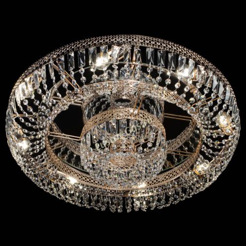 Люстра Венеция двойное кольцо №8 в Химках Гусь Хрустальный