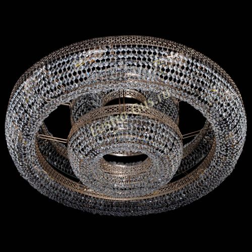 Люстра Венеция двойное кольцо №10 в Химках Гусь Хрустальный