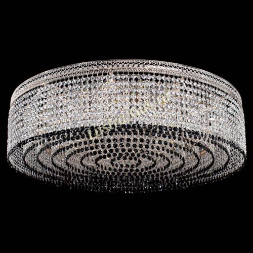 Люстра Венеция Капель №10 оптикон черная в Химках Гусь Хрустальный