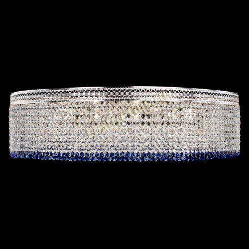 Люстра Венеция Капель №10 оптикон синяя в Химках Гусь Хрустальный