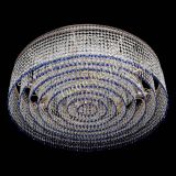 Люстра Венеция Капель №10 оптикон синяя в Химках