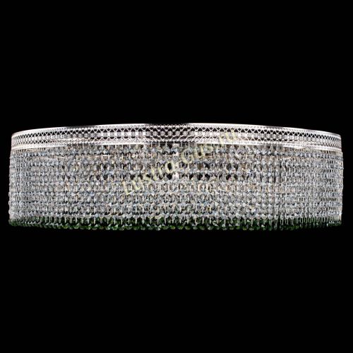 Люстра Венеция Капель №10 оптикон зеленая в Химках Гусь Хрустальный