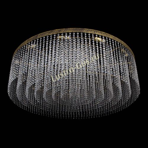 Люстра Венеция капель №12 под бронзу в Химках Гусь Хрустальный