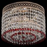 Люстра Венеция Капель №2 красная в Химках