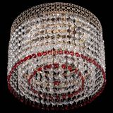 Люстра Венеция Капель №2 красная в Химках