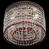 Люстра Венеция Капель №2 красная в Химках