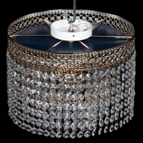 Люстра Венеция Капель №2 черная в Химках Гусь Хрустальный