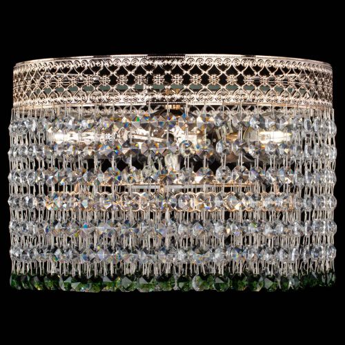 Люстра Венеция Капель №2 зеленая в Химках Гусь Хрустальный