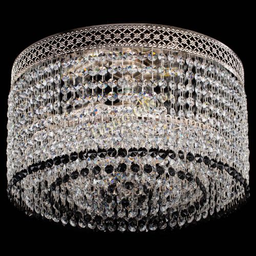 Люстра Венеция Капель №3 черная в Химках Гусь Хрустальный