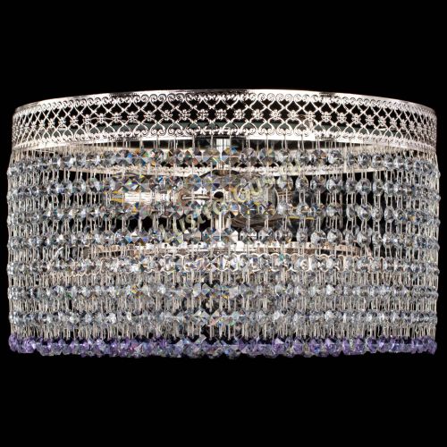 Люстра Венеция Капель №3 фиолетовая в Химках Гусь Хрустальный