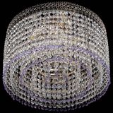 Люстра Венеция Капель №3 фиолетовая в Химках