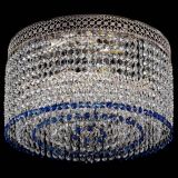 Люстра Венеция Капель №3 синяя в Химках