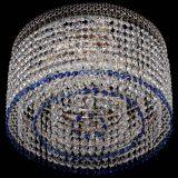 Люстра Венеция Капель №3 синяя в Химках