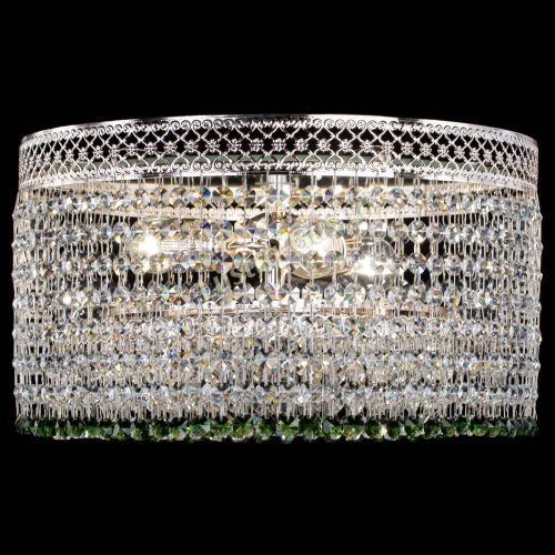 Люстра Венеция Капель №3 зеленая в Химках Гусь Хрустальный