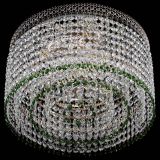 Люстра Венеция Капель №3 зеленая в Химках