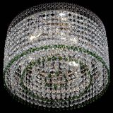 Люстра Венеция Капель №3 зеленая в Химках