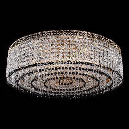 Люстра Венеция Капель №8 оптикон черная в Химках Гусь Хрустальный