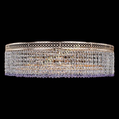 Люстра Венеция Капель №8 оптикон фиолетовая в Химках Гусь Хрустальный