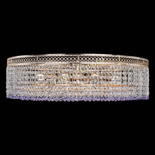 Люстра Венеция Капель №8 оптикон фиолетовая в Химках Гусь Хрустальный