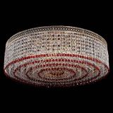 Люстра Венеция Капель №8 оптикон красная в Химках Люстра Венеция Капель №8 оптикон красная в Химках