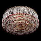 Люстра Венеция Капель №8 оптикон красная в Химках Люстра Венеция Капель №8 оптикон красная в Химках