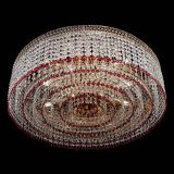 Люстра Венеция Капель №8 оптикон красная в Химках Люстра Венеция Капель №8 оптикон красная в Химках