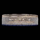 Люстра Венеция Капель №8 оптикон синяя в Химках