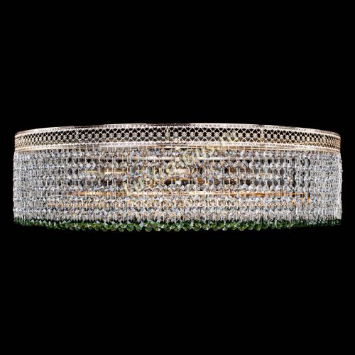 Люстра Венеция Капель №8 оптикон зеленая в Химках Гусь Хрустальный