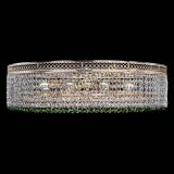 Люстра Венеция Капель №8 оптикон зеленая в Химках