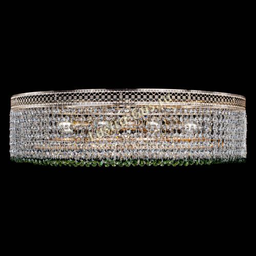 Люстра Венеция Капель №8 оптикон зеленая в Химках Гусь Хрустальный