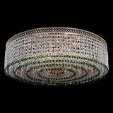 Люстра Венеция Капель №8 оптикон зеленая в Химках