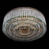 Люстра Венеция Капель №8 оптикон зеленая в Химках