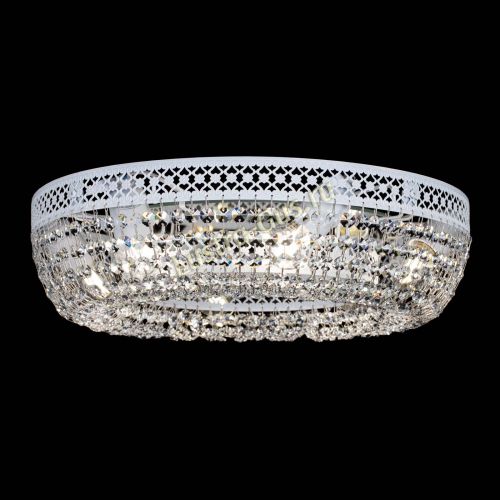 Люстра Венеция Кольцо №6 белая в Химках Гусь Хрустальный