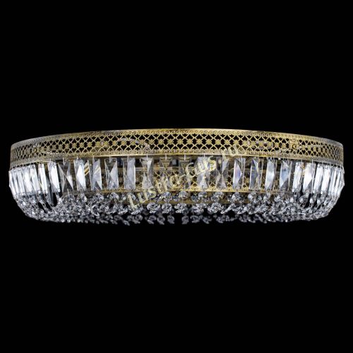 Люстра Венеция Кольцо №6 пластинка под бронзу в Химках Гусь Хрустальный