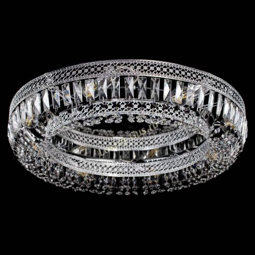 Люстра Венеция Кольцо №8 пластинка черная в Химках Гусь Хрустальный