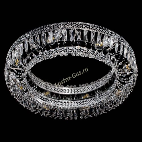 Люстра Венеция Кольцо №8 пластинка черная в Химках Гусь Хрустальный