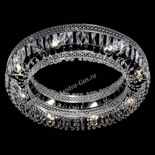 Люстра Венеция Кольцо №8 пластинка черная в Химках Гусь Хрустальный