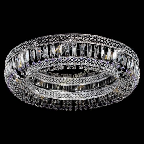 Люстра Венеция Кольцо №8 пластинка фиолетовая в Химках Люстра Венеция Кольцо №8 пластинка фиолетовая в Химках