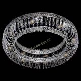 Люстра Венеция Кольцо №8 пластинка фиолетовая в Химках Люстра Венеция Кольцо №8 пластинка фиолетовая в Химках