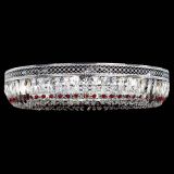 Люстра Венеция Кольцо №8 пластинка красная в Химках