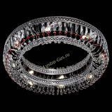 Люстра Венеция Кольцо №8 пластинка красная в Химках